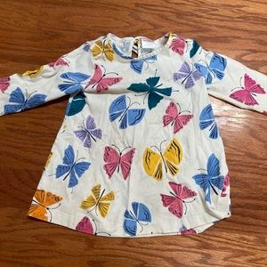 Hanna Anderson 3T butterfly top